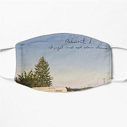 Relient K - Forget and Not Slow Down Flat Mask