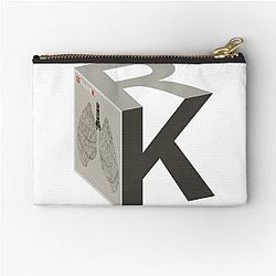 Relient K - Collapsible Lung - Cube Zipper Pouch