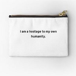 I am a hostage- Relient K Zipper Pouch