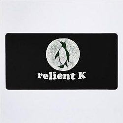 relient k penguin  Desk Mat
