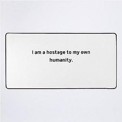 I am a hostage- Relient K Desk Mat