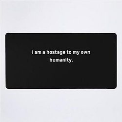 I am a hostage- Relient K Desk Mat