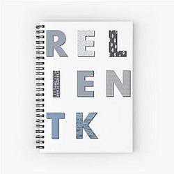 Relient K Spiral Notebook