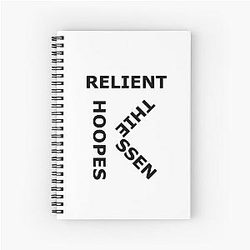 Relient K Hoopes & Thiessen Spiral Notebook
