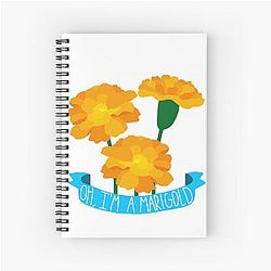 Relient K I'm A Marigold Air for Free Spiral Notebook