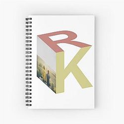 Relient K - Air For Free - Cube Spiral Notebook