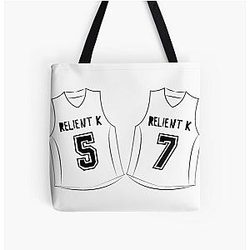 Relient K Five Score All Over Print Tote Bag