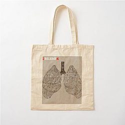 Relient K - Collapsible Lung  Cotton Tote Bag
