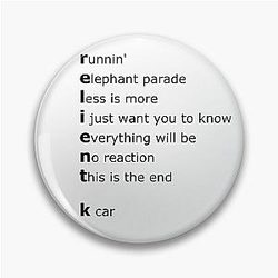Relient K Songs Pin