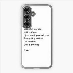 Relient K Songs Samsung Galaxy Soft Case