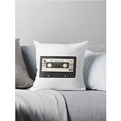 Relient K cassette tape Throw Pillow