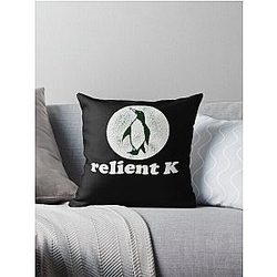 relient k penguin  Throw Pillow