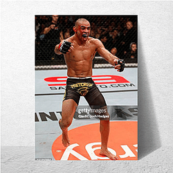 Octagon Warrior Renan Barao Posters