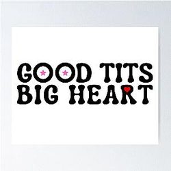Reneé Rapp Good Tits Big Heart Poster