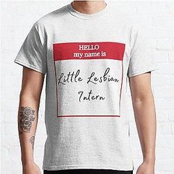 Reneé Rapp SNL Little Lesbian Intern Classic T-Shirt