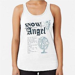 Reneé Rapp Snow Angel Racerback Tank Top