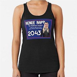 Reneé Rapp Campaign Poster Racerback Tank Top