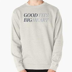 Reneé Rapp Tummy Hurts - Good Tits Big Heart Pullover Sweatshirt