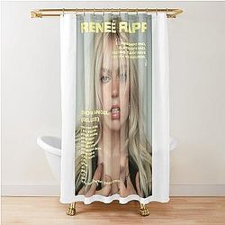 Reneé Rapp Snow Angel Deluxe Album Poster Shower Curtain