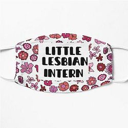 Little Lesbian Intern - Reneé Rapp SNL (Rainbow) Flat Mask