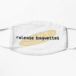release baguettes - Reneé Rapp - tiktok Flat Mask