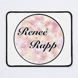Reneé Rapp With Lesbian Colored Clouds Mouse Pad