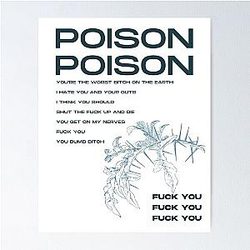 Reneé Rapp Poison Poison - Snow Angel Poster