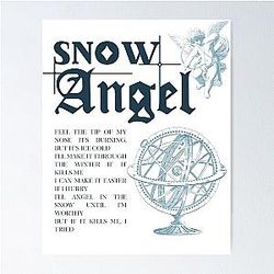 Reneé Rapp Snow Angel Poster