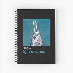 ikan tuna reo speedwagon Spiral Notebook