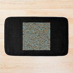 Can-t Fight This Feeling - REO Speedwagon v.3   Bath Mat