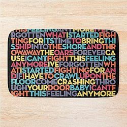Can't Fight This Feeling - REO Speedwagon v.1 Bath Mat