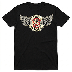 Winged Circle Logo LA 2104 REO Speedwagon T-Shirts