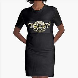 REO Speedwagon 8 Graphic T-Shirt Dress