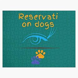 Reservation dogs - Illustration Art Design   Jigsaw Puzzle