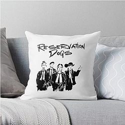 cheese reservation dogs     Throw Pillow