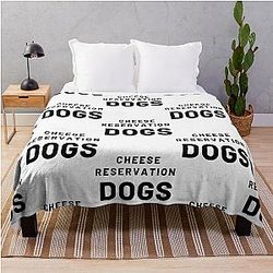cheese reservation dogs             Throw Blanket