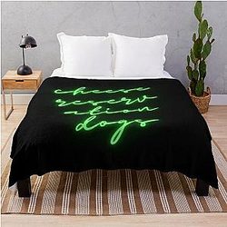cheese reservation dogs Throw Blanket