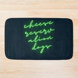 cheese reservation dogs    Bath Mat