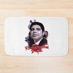 cheese reservation dogs Bath Mat