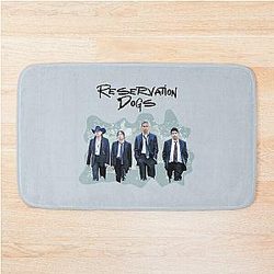 cheese reservation dogs Bath Mat