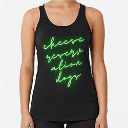 cheese reservation dogs    Racerback Tank Top