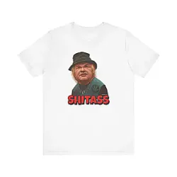 Uncle Brownie Shitass DTNK0306 White Reservation Dogs T-Shirts