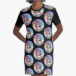 cheese reservation dogs       Graphic T-Shirt Dress