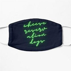 cheese reservation dogs    Flat Mask