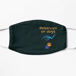 Reservation dogs - Illustration Art Design   Flat Mask