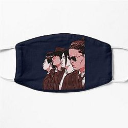 cheese reservation dogs, cheese reservation dogs          Flat Mask