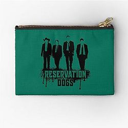 Indigenous Reservation Dogs   Zipper Pouch