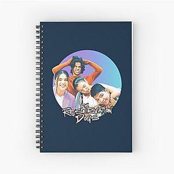 cheese reservation dogs       Spiral Notebook