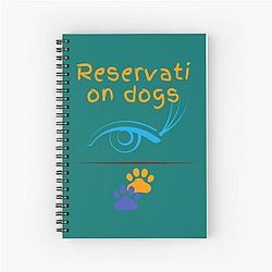 Reservation dogs - Illustration Art Design   Spiral Notebook