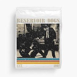 Retro Reservoir Dogs Duvet Cover